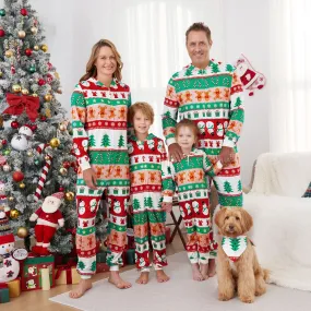 Holly Jolly Hooded Family Christmas Onesies Pajamas Christmas Tree Candy Canes Gingerbread Snowflake Snowman