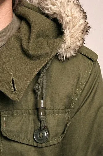 1 Piece Canadian Combat Parka With Hood