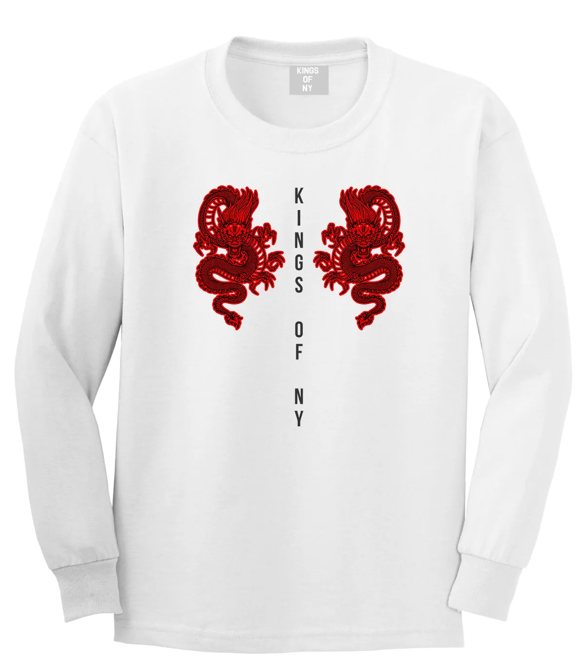 2 Chinese Dragon Long Sleeve T-Shirt