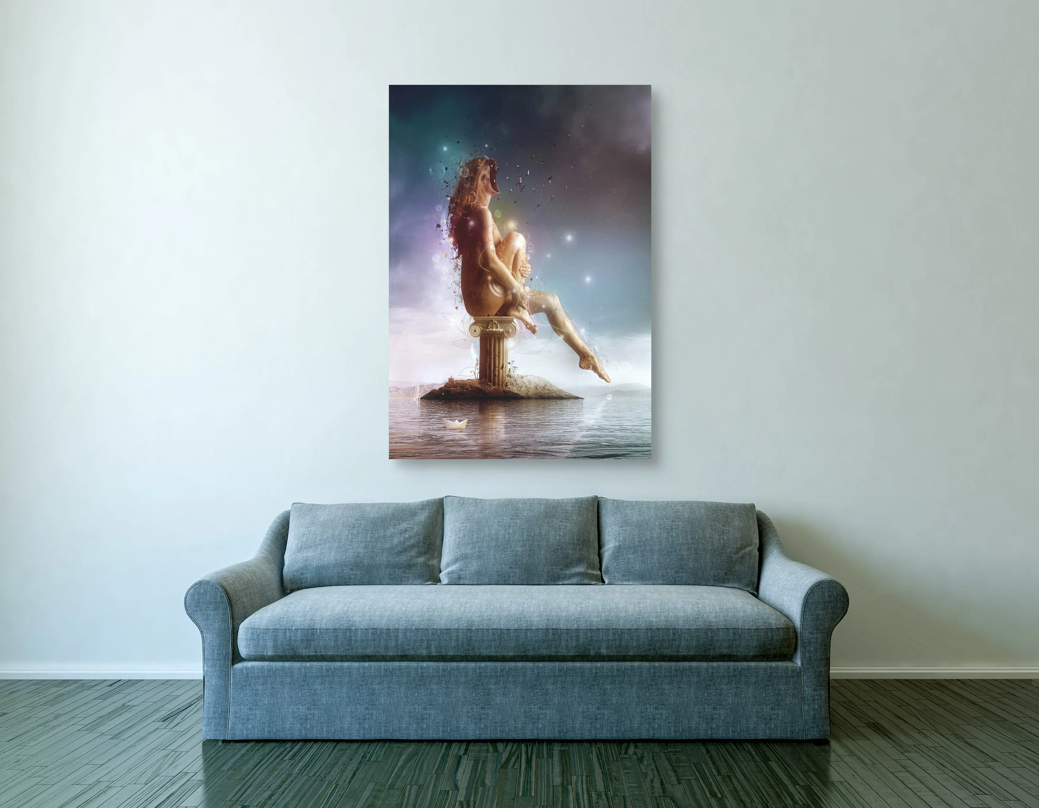 'Absentminded' by Mario Sanchez Nevado, Canvas Wall Art