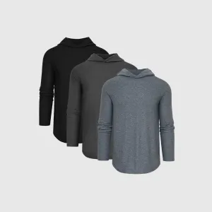 Active Hoodie Standard 3-Pack