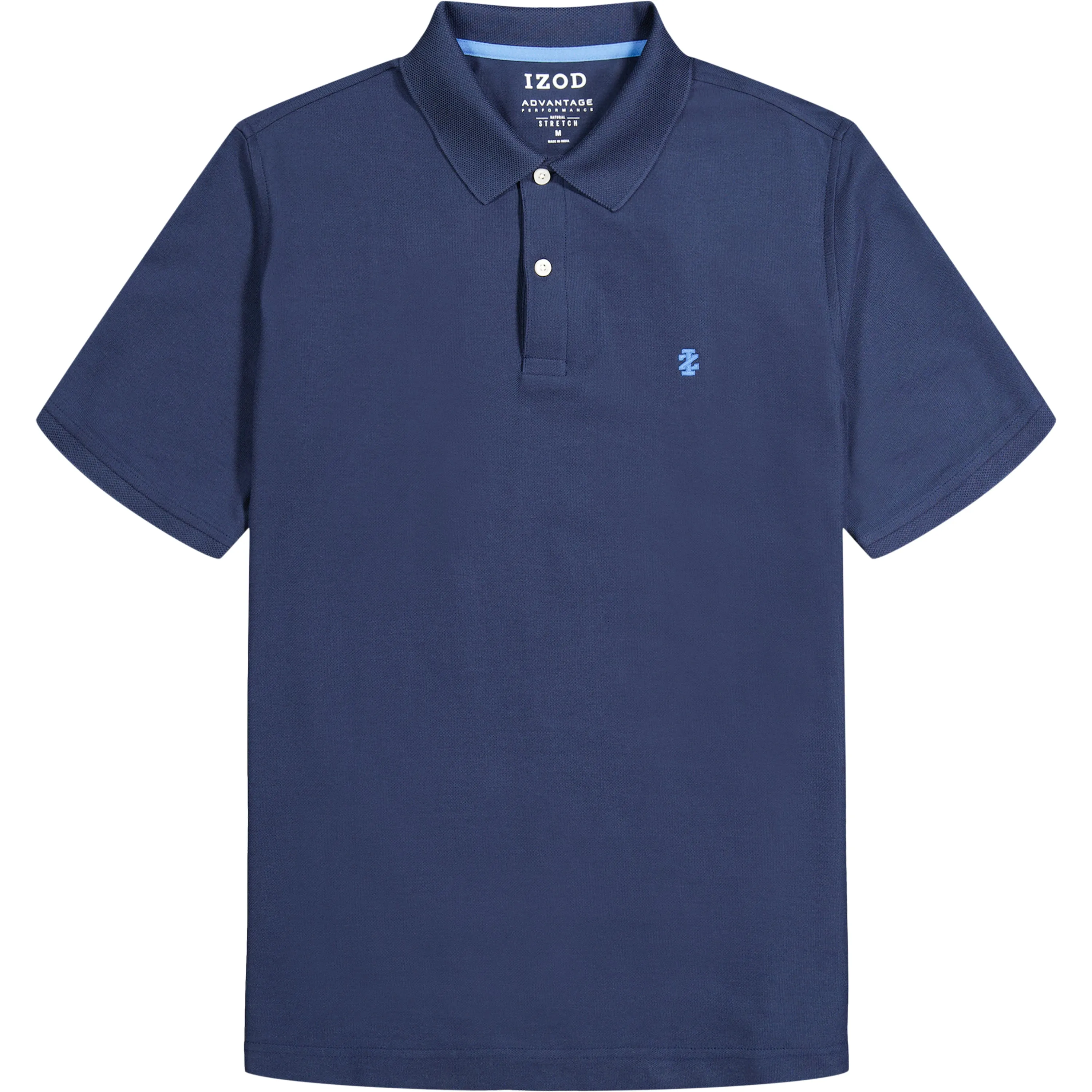 ADVANTAGE PERFORMANCE SHORT-SLEEVE SLIM FIT POLO - PEACOAT