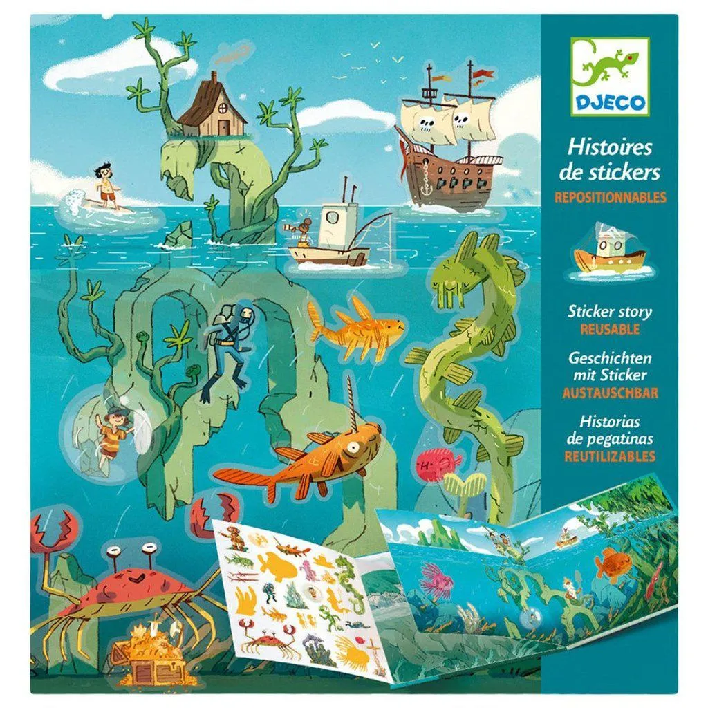 Adventures at Sea - Sticker Stories