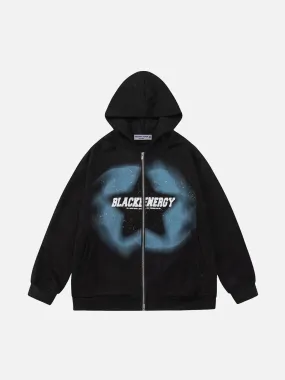 Aelfric Eden Star Graffiti Hoodie