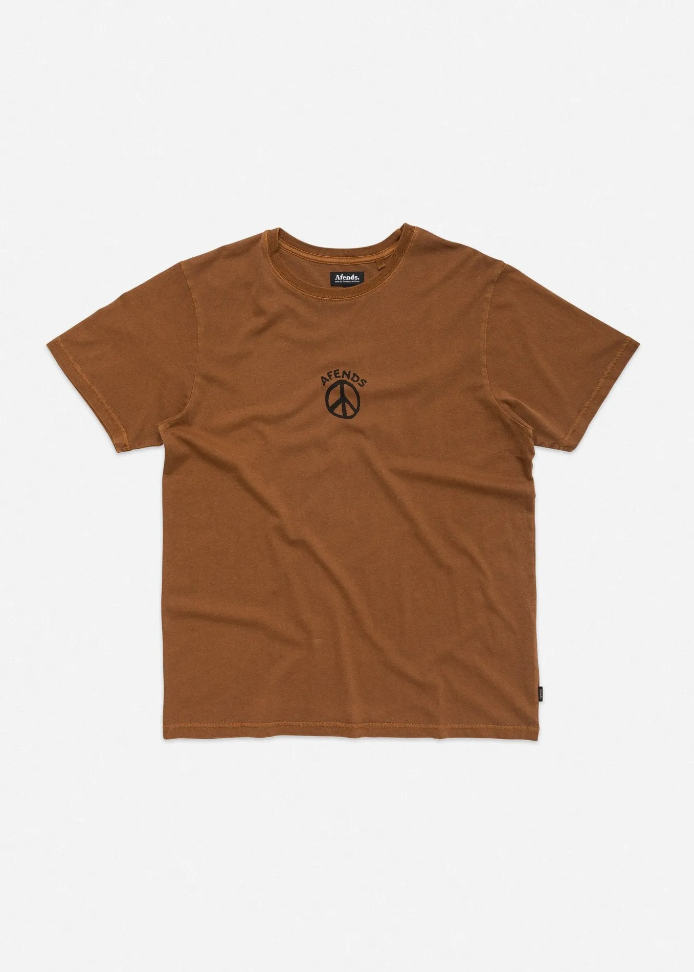 Afends Mens Around We Go - Standard Fit Tee