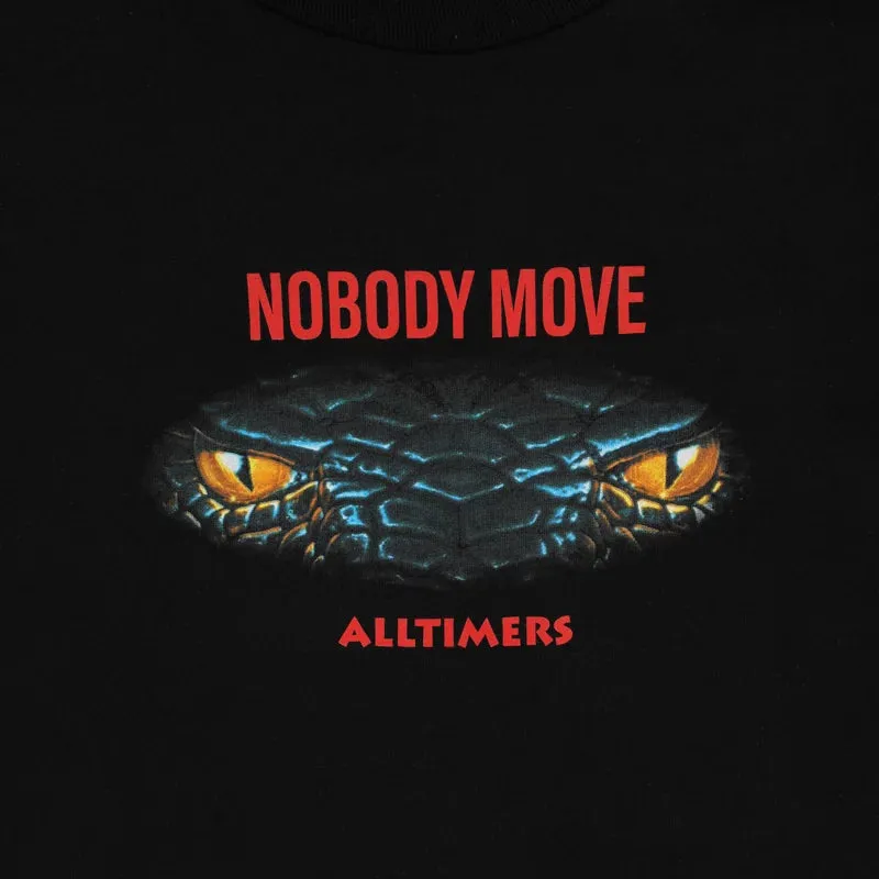 Alltimers Nobody Move Long Sleeve T-Shirt - Black