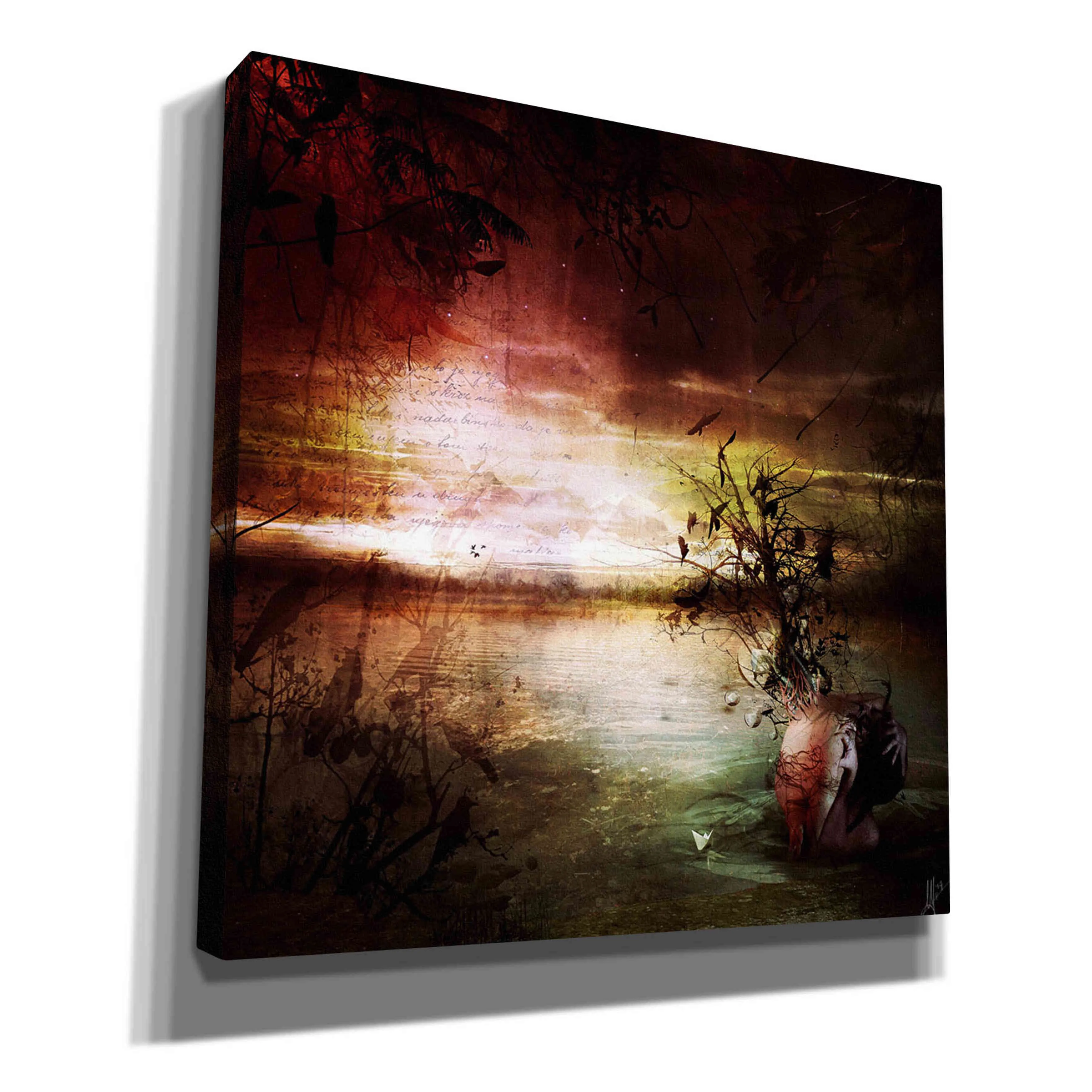 'Alone' by Mario Sanchez Nevado, Canvas Wall Art