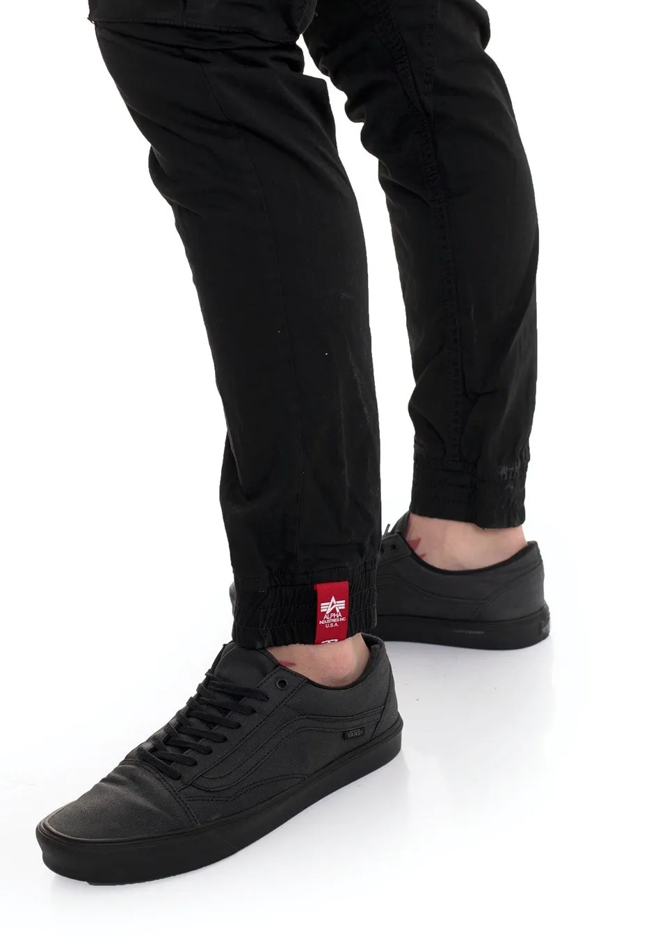 Alpha Industries - Cotton Twill Jogger Black - Pants