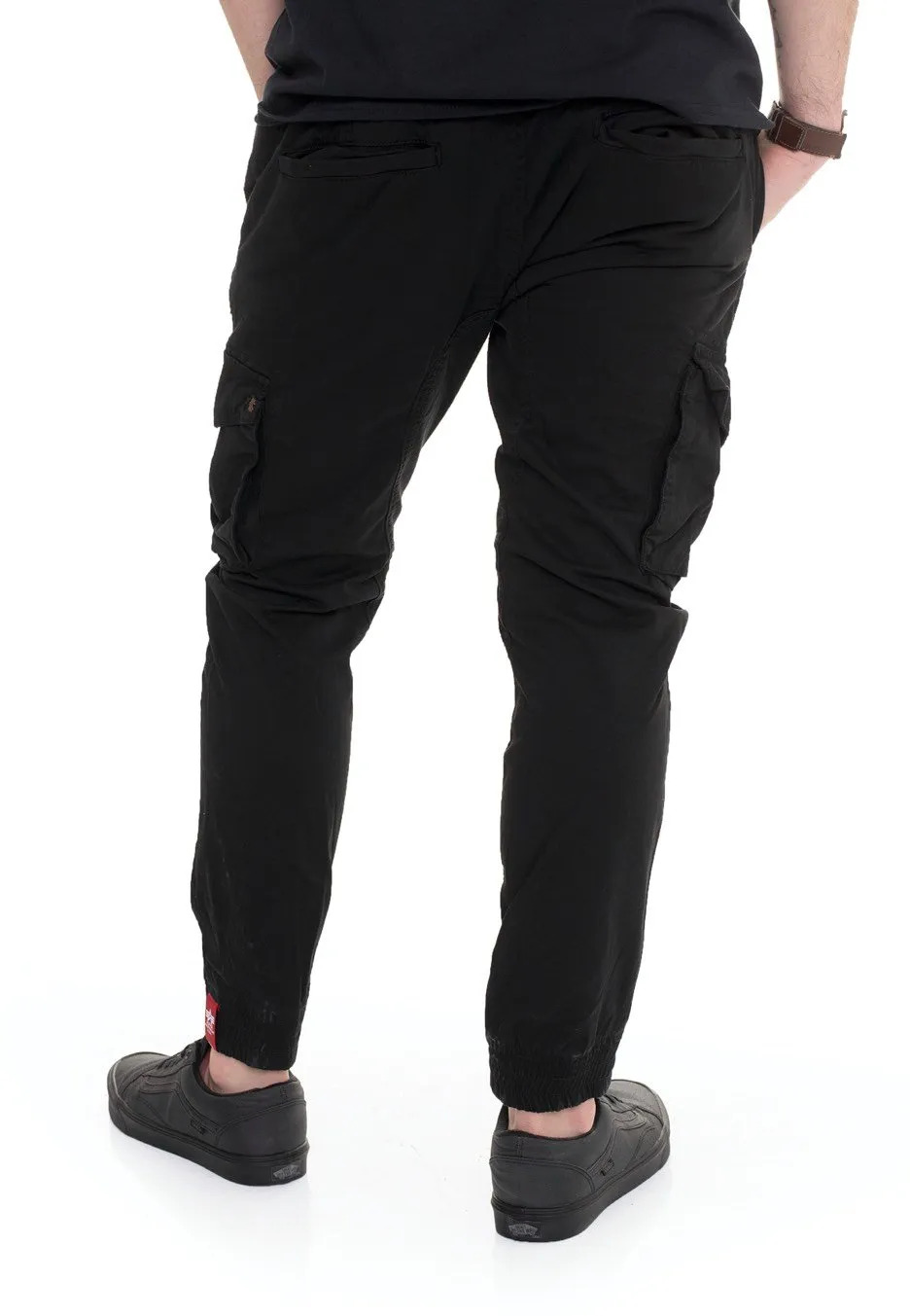 Alpha Industries - Cotton Twill Jogger Black - Pants