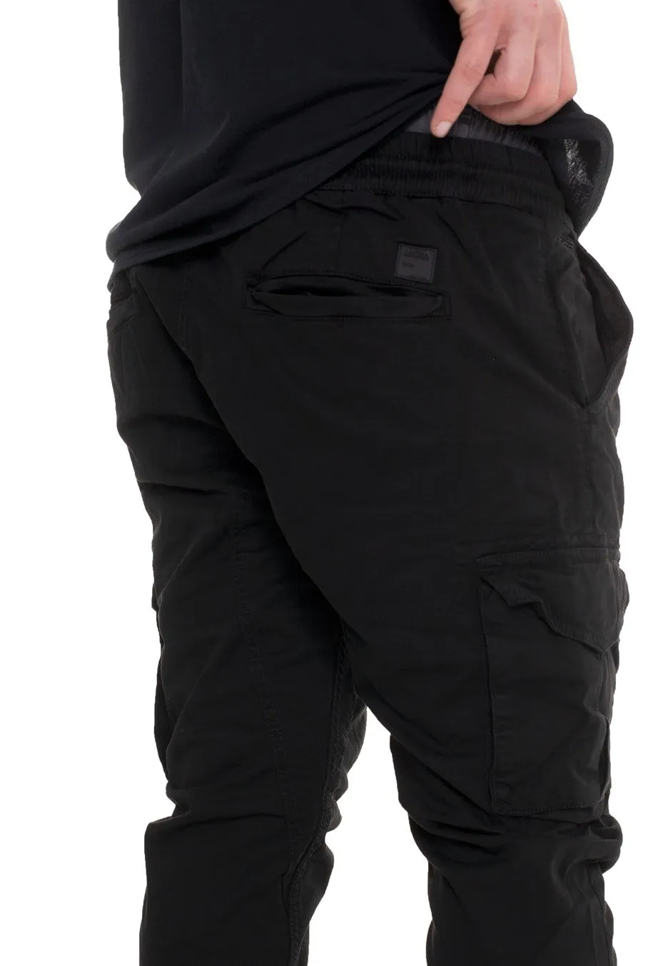 Alpha Industries - Cotton Twill Jogger Black - Pants