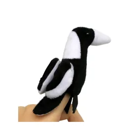 Animals of Australia Finger Puppet Magpie