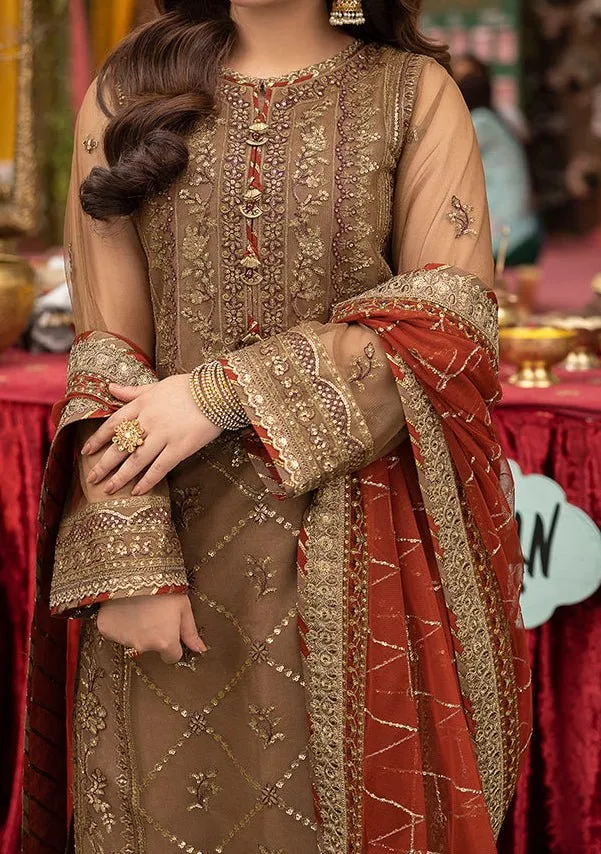 Asim Jofa Jag Mag Pakistani Net Dress