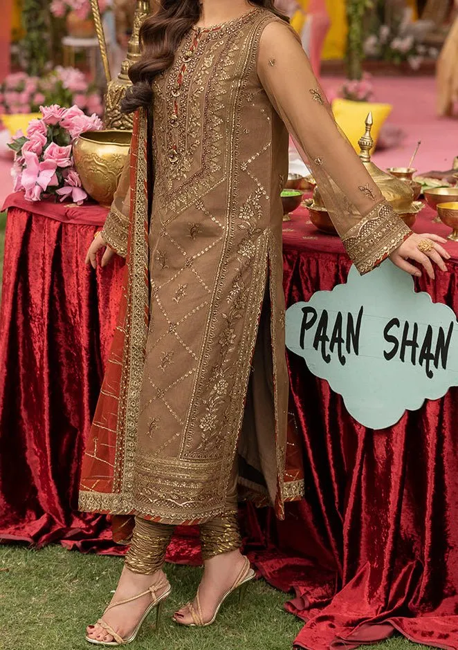 Asim Jofa Jag Mag Pakistani Net Dress