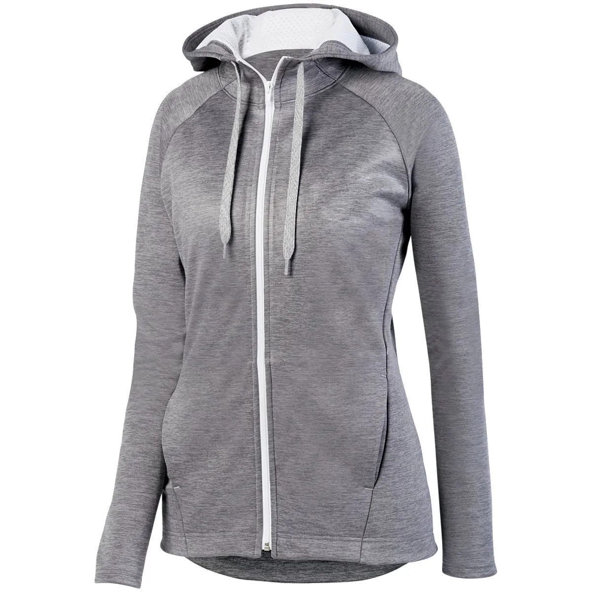 Augusta Women's Zoe Tonal Heather Full Zip Hoodie