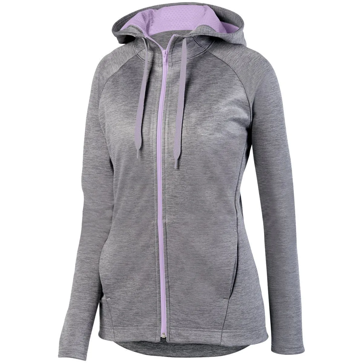 Augusta Women's Zoe Tonal Heather Full Zip Hoodie