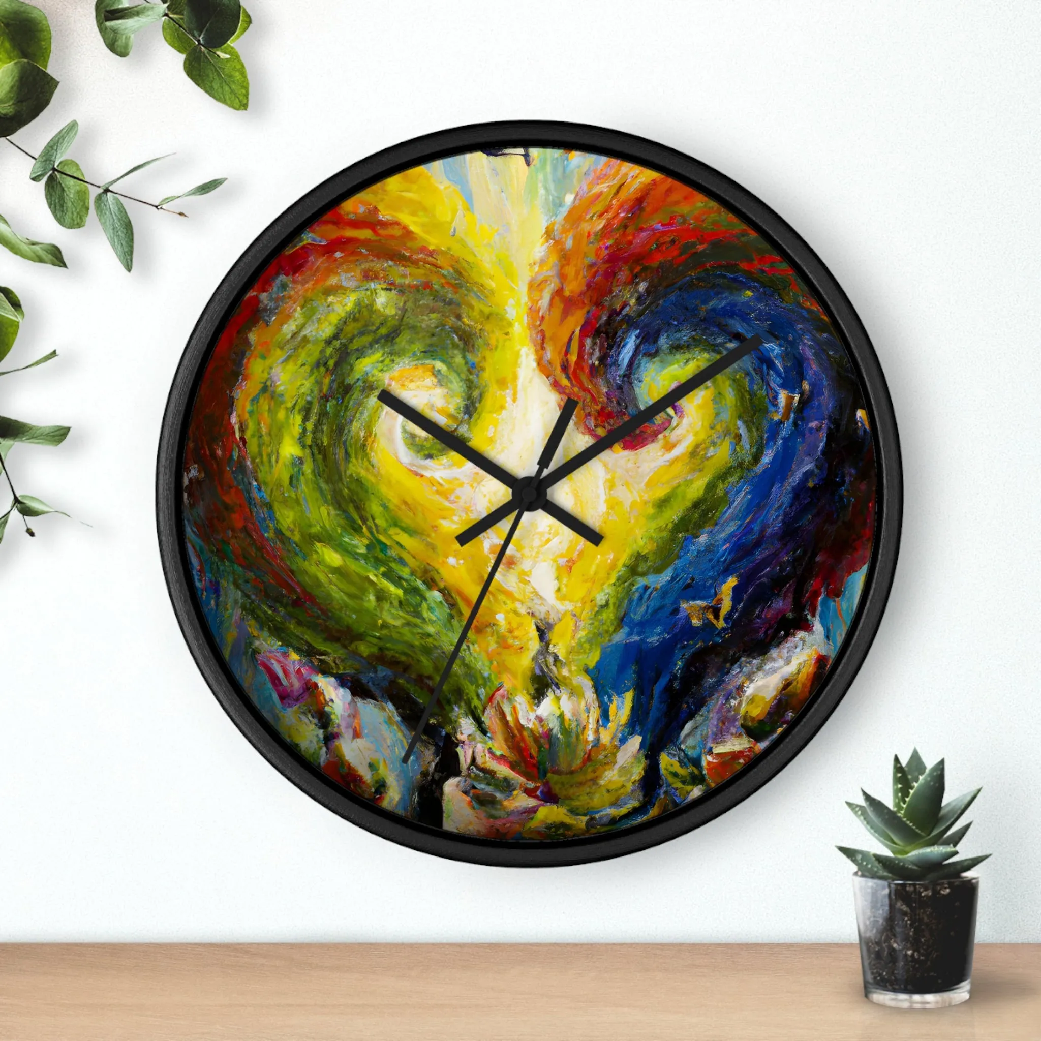 AuroraHope - Gay Hope Wall Clock