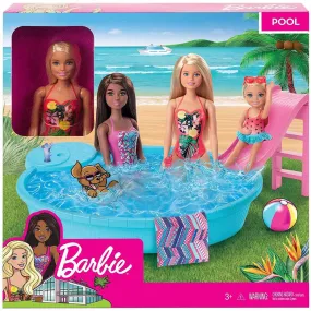 Barbie Doll and Pool Playset