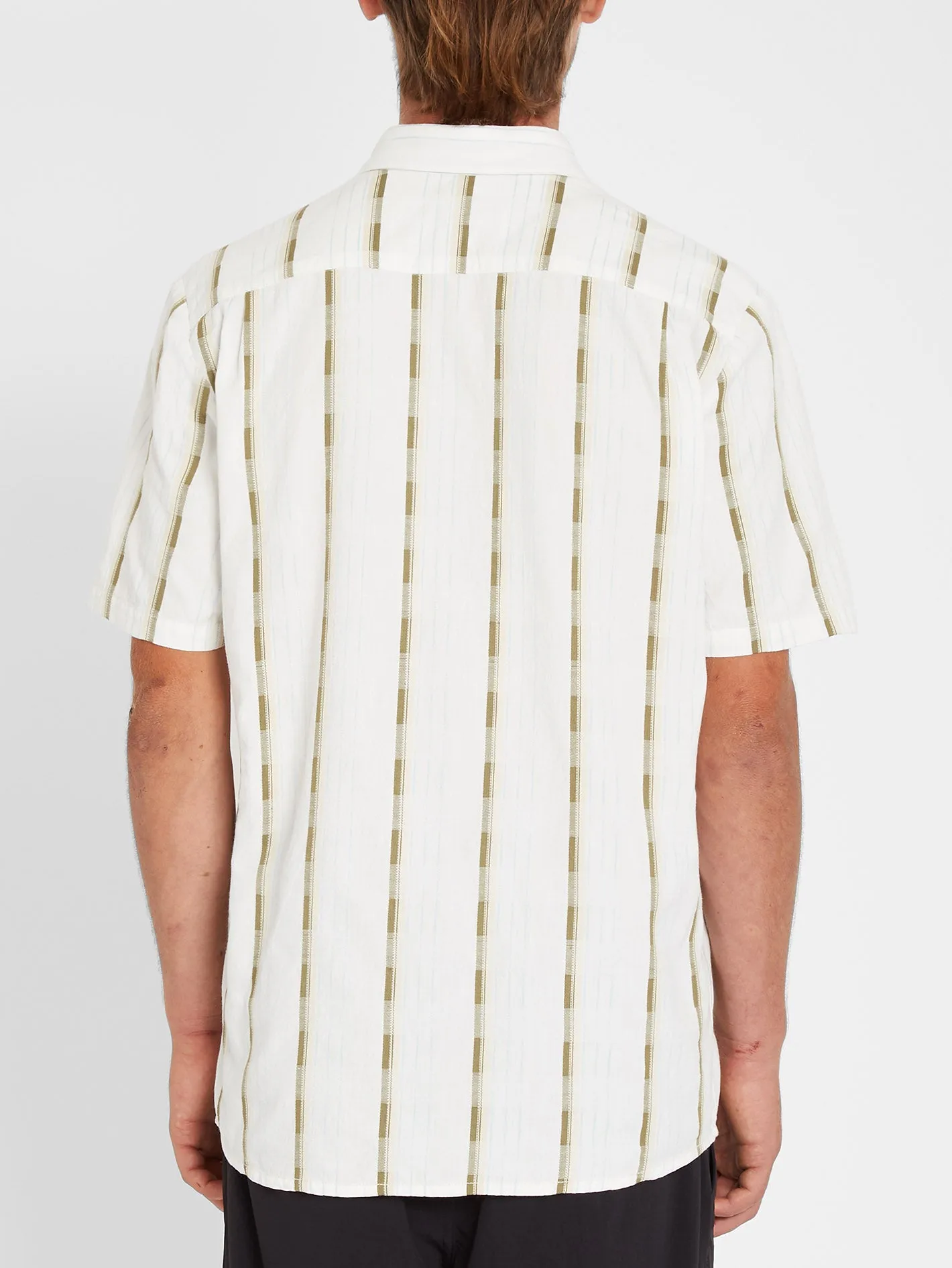 Barrun Stripe Shirt - Primer White