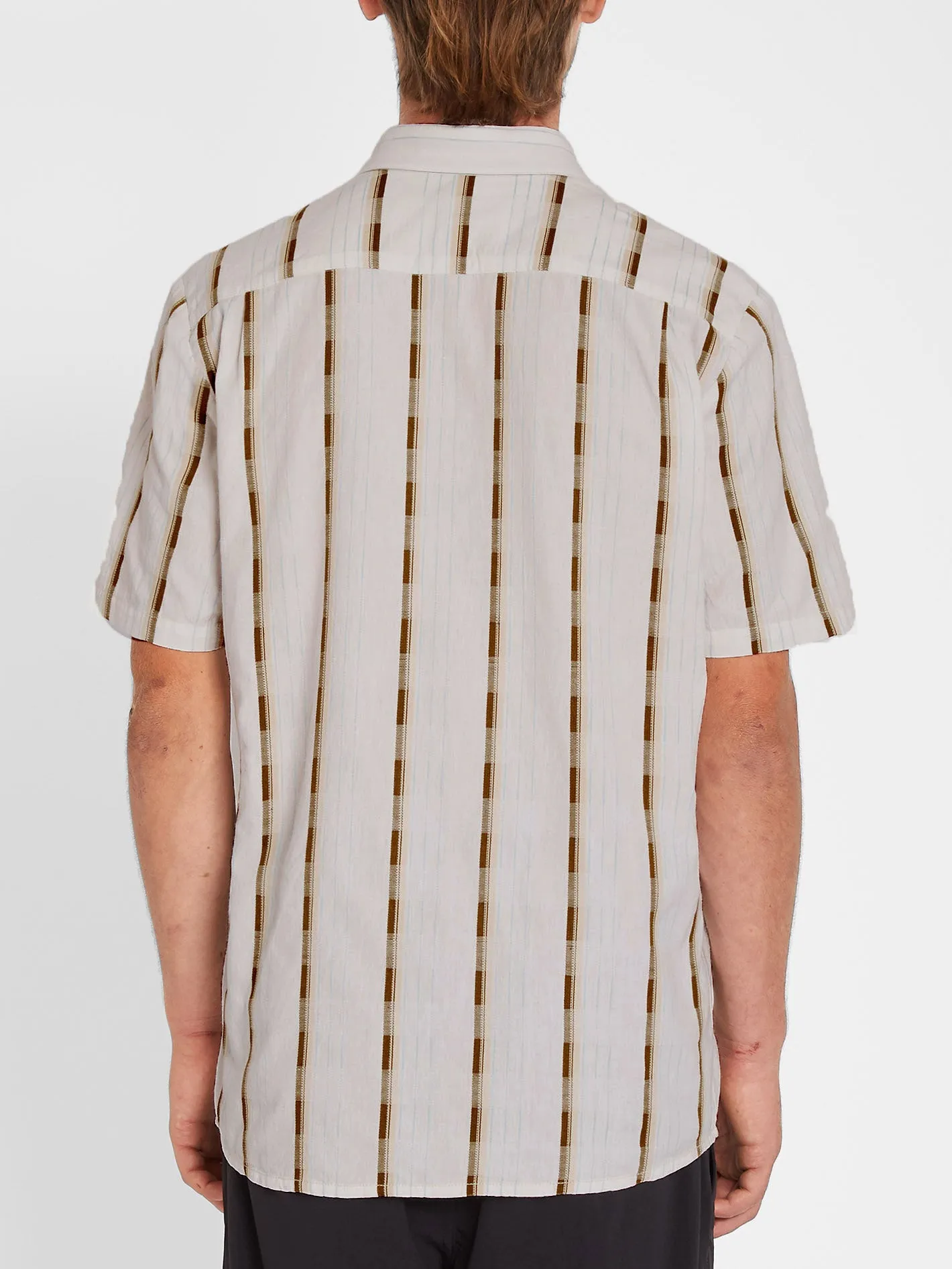 Barrun Stripe Shirt - Primer White