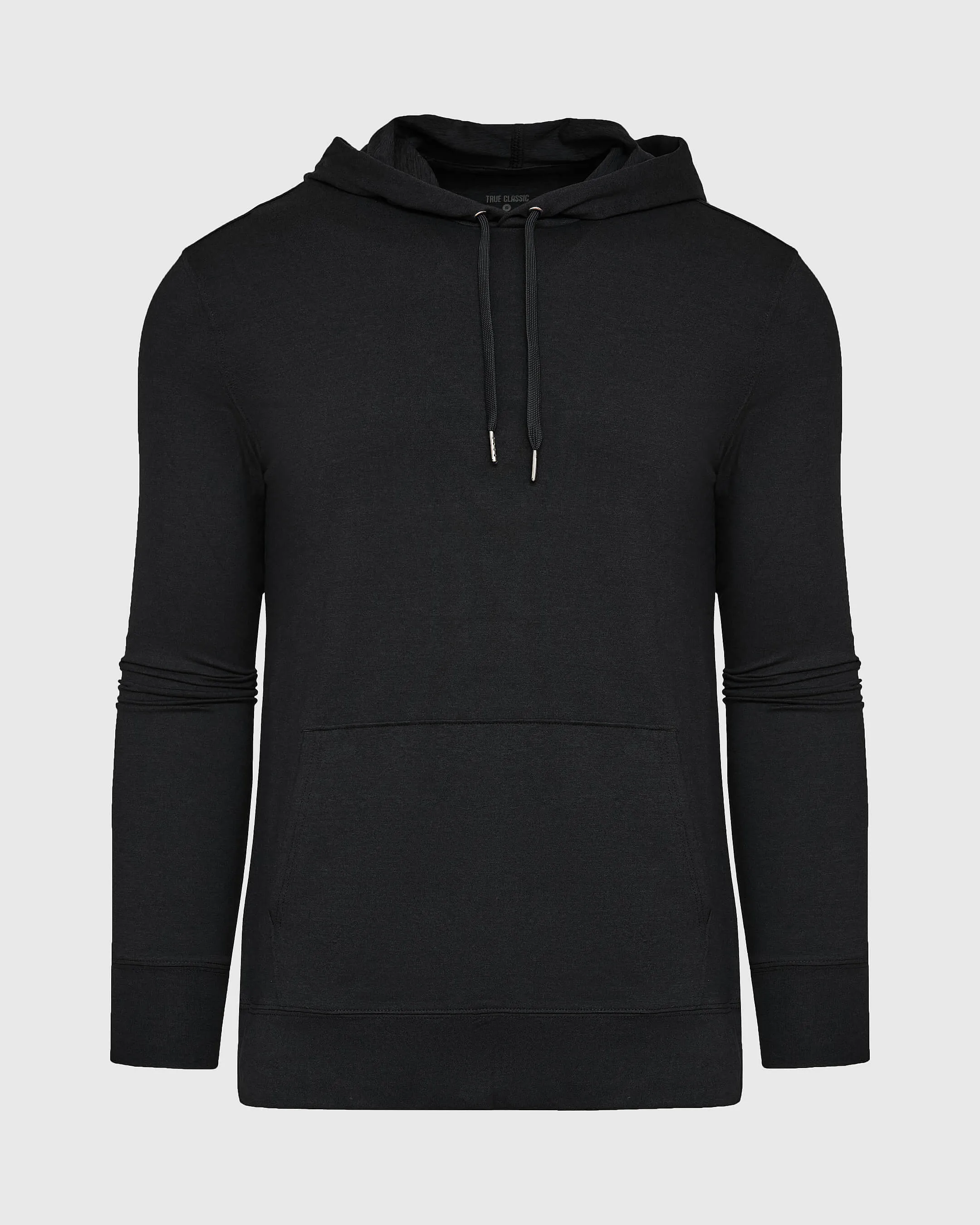 Black Active Comfort Pullover Hoodie