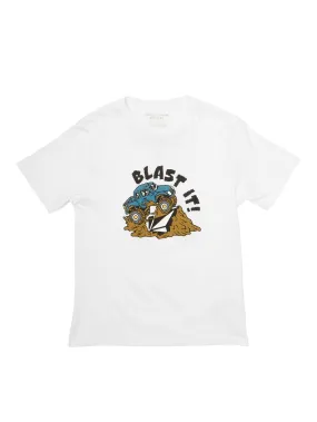 Blast It T-shirt - WHITE (Kids)