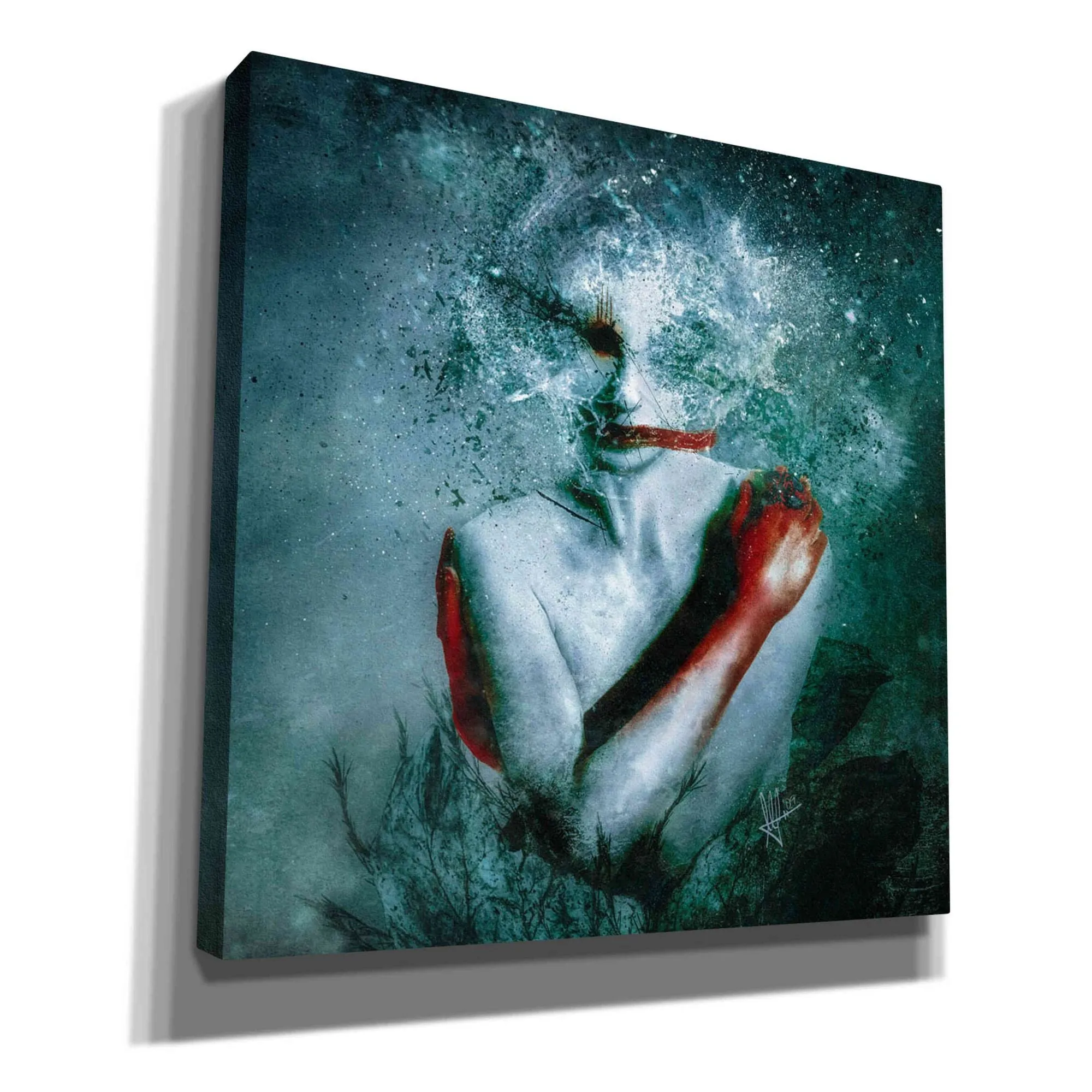 '(Blooming) Protection' by Mario Sanchez Nevado, Canvas Wall Art