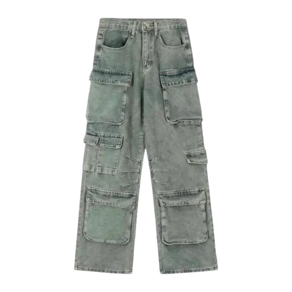 Boho fit cargo men's jeans