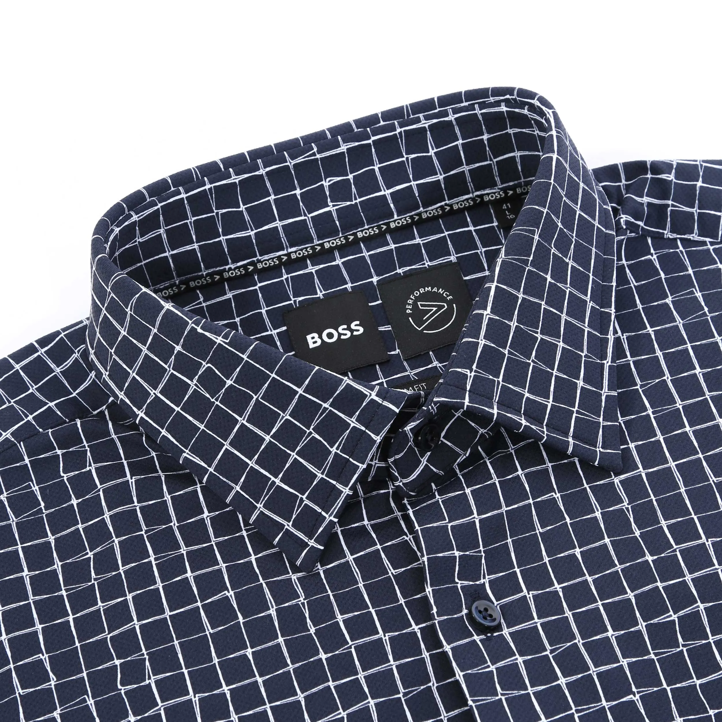 BOSS P Hank Kent C1 222 Shirt in Dark Blue