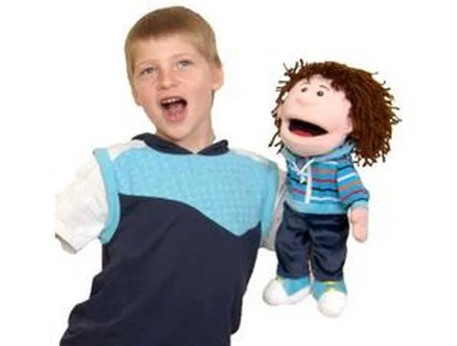 Boy Moving Mouth Hand Puppet