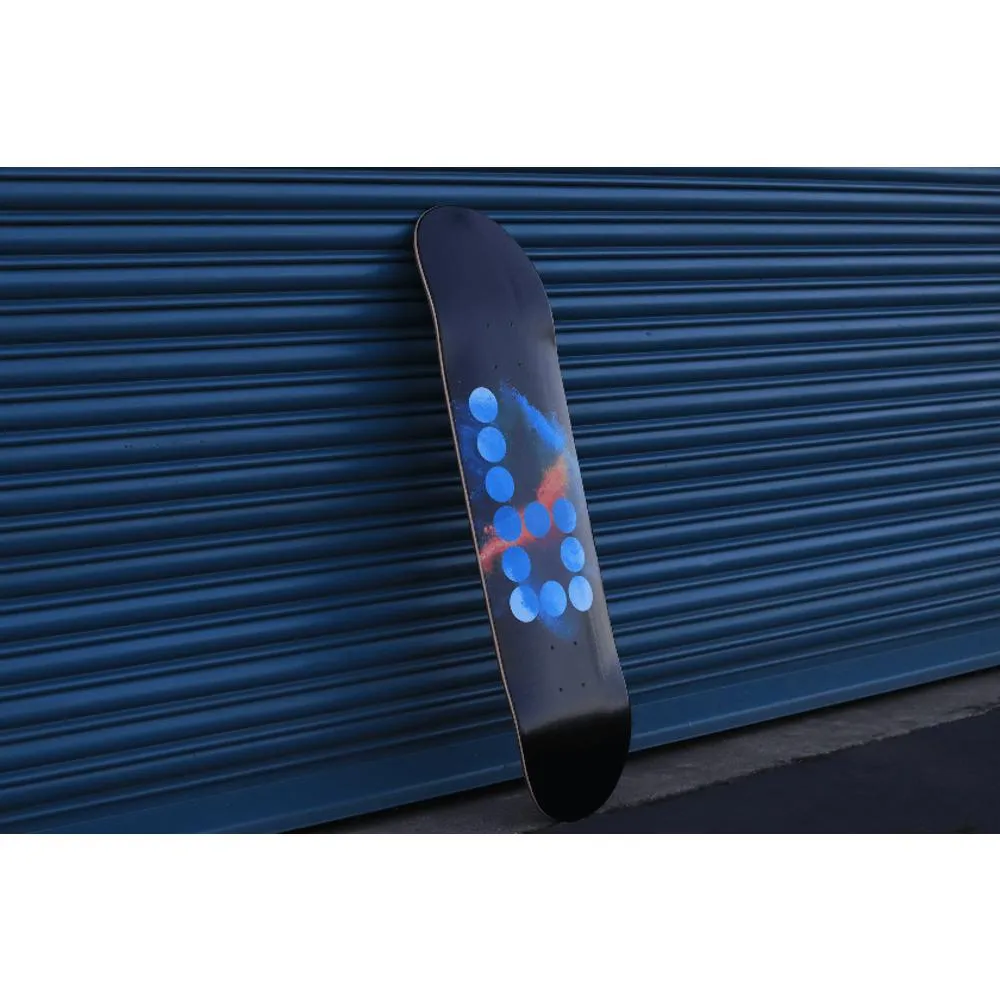 Braille Reimagined Classics: Midnight "b" Skateboard Deck