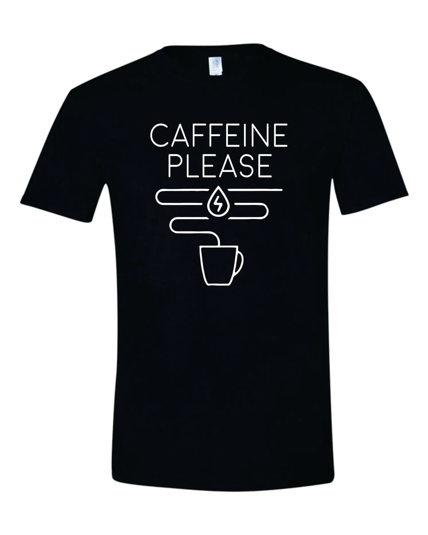 Caffeine Please - Essential Coffee Lover's Shirt