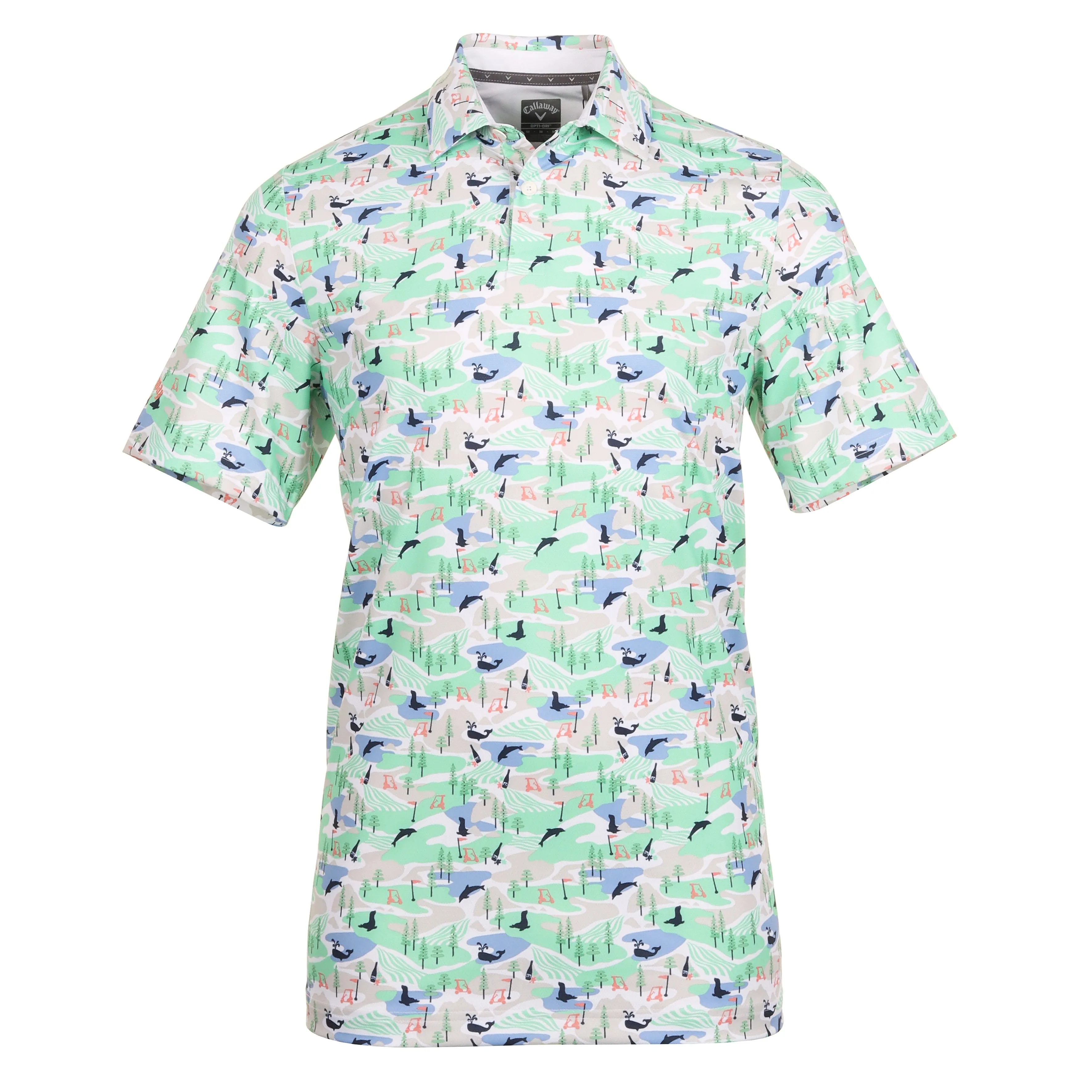 Callaway Golf Coastal Print Shirt