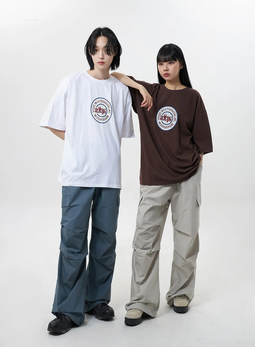 Cargo Wide Pants Unisex CY319