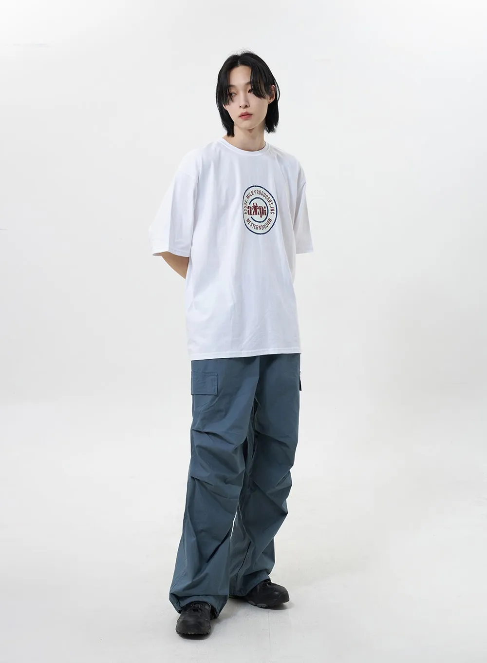 Cargo Wide Pants Unisex CY319