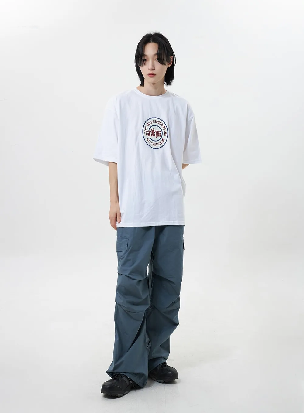 Cargo Wide Pants Unisex CY319