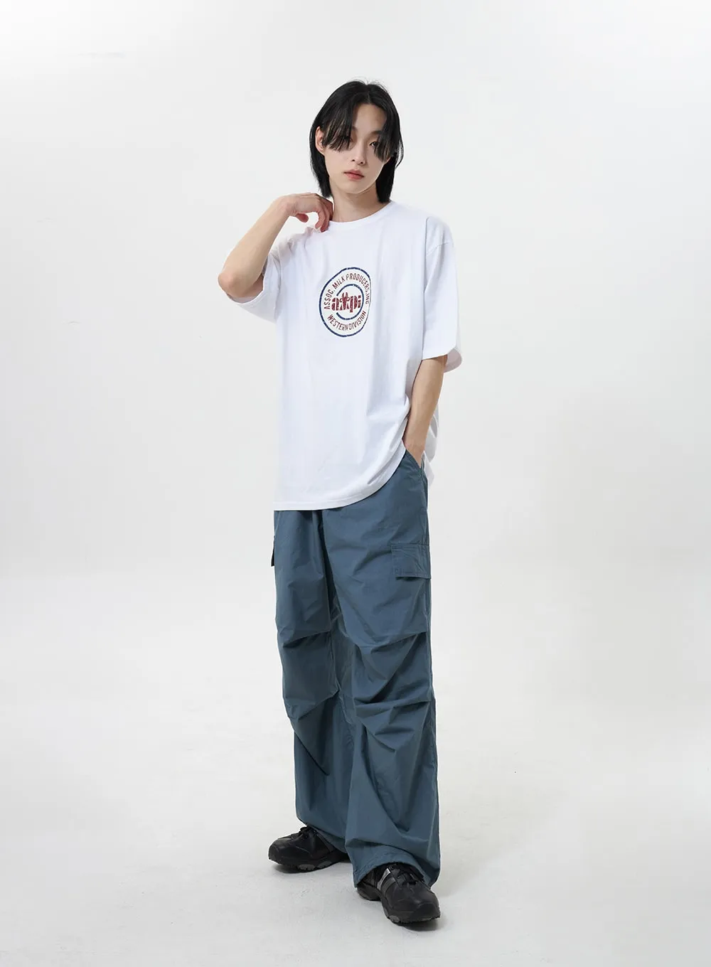 Cargo Wide Pants Unisex CY319