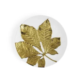 Chestnut Leaf Salad Plate Set