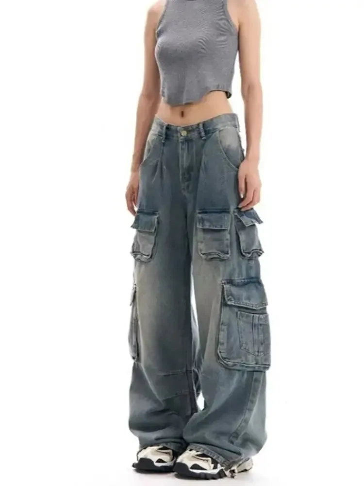 Chic Vintage Denim Pants