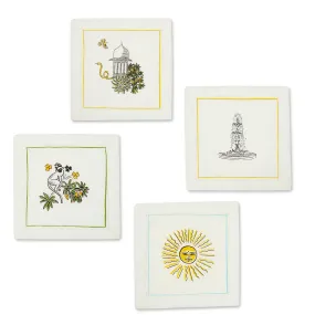 Coaster/Cocktail Napkin Set of 8