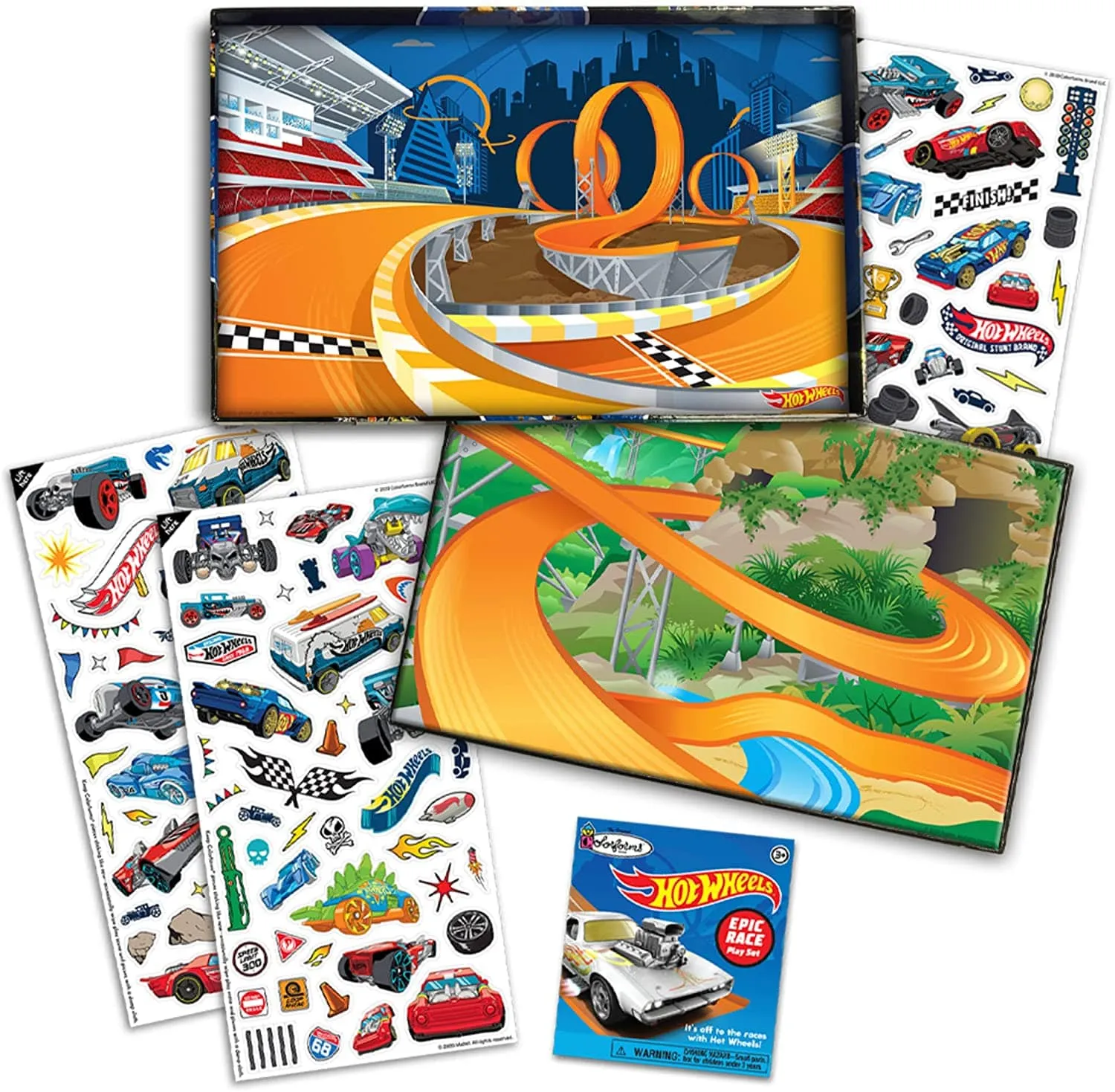 Colorforms - Hot Wheels Racing