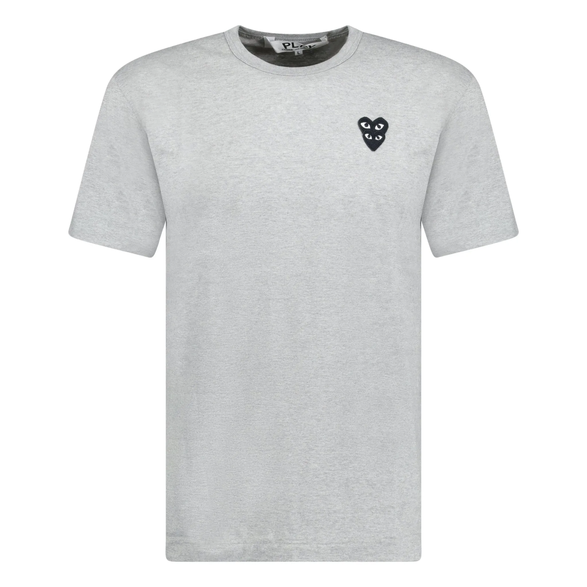 Comme Des Garcons Black Heart Logo T-Shirt Grey