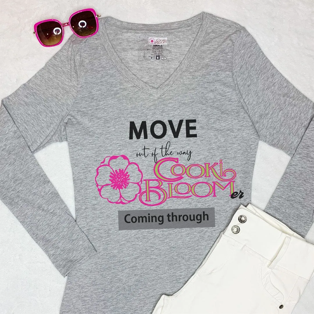 Cooki Bloomer Coming Through Long-Sleeve T-Shirt