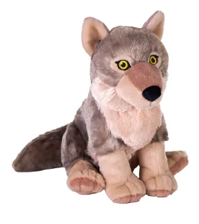 Cuddlekins Eco Wolf Stuffed Animal - 12"