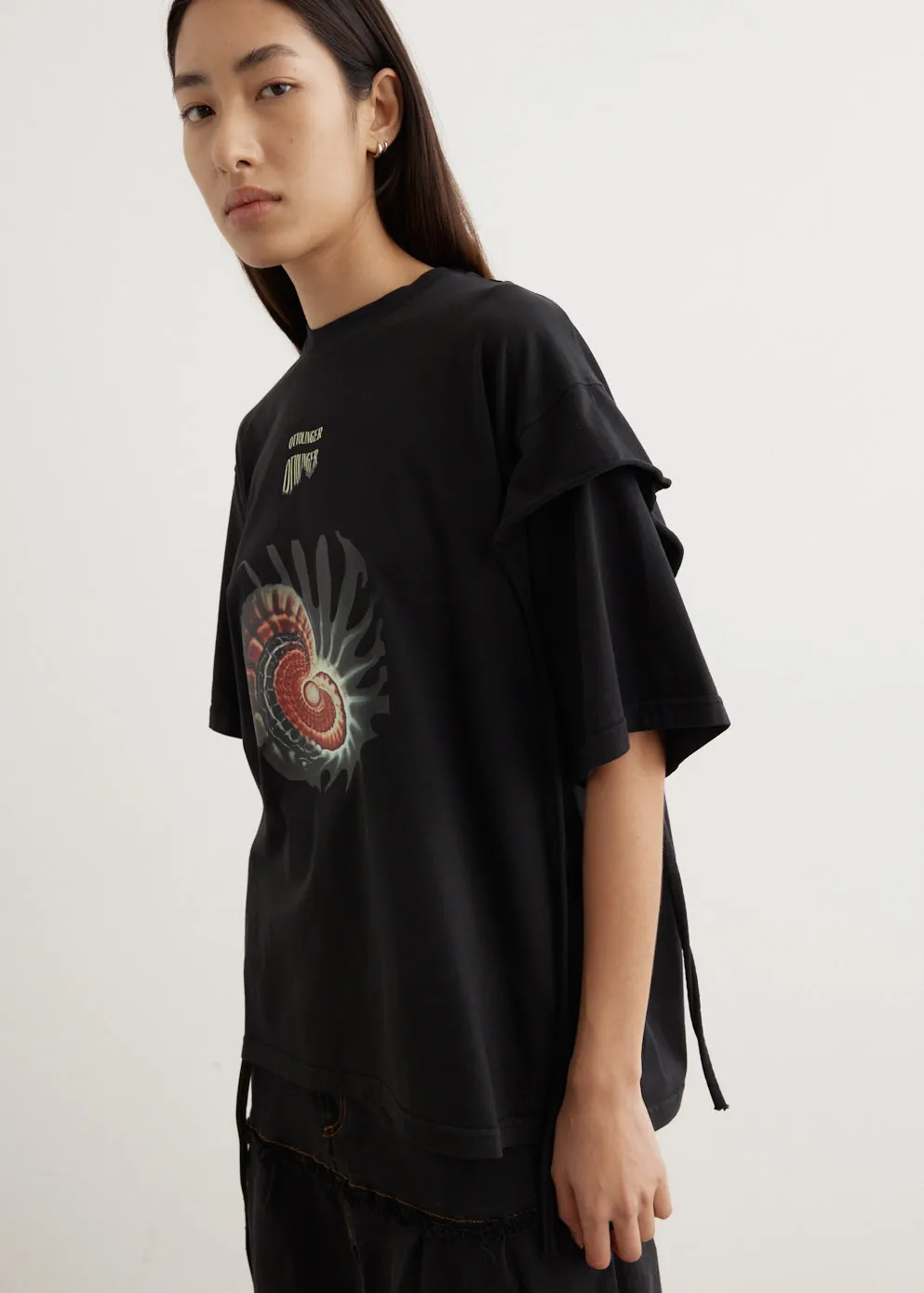 Deconstructed Oversized T-Shirt