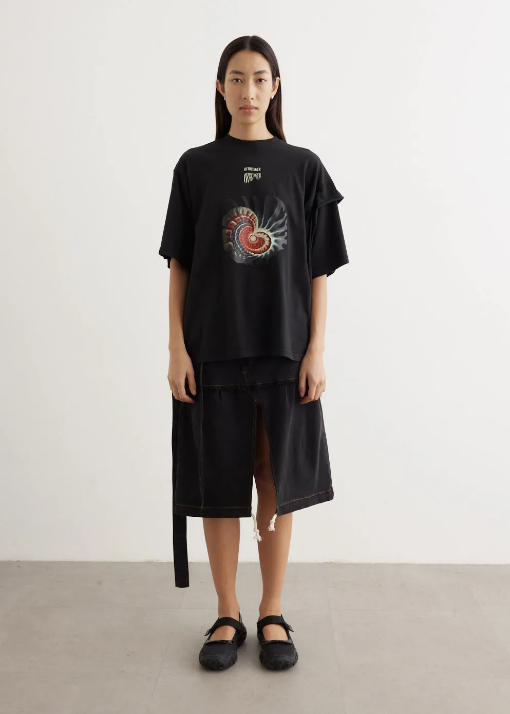 Deconstructed Oversized T-Shirt