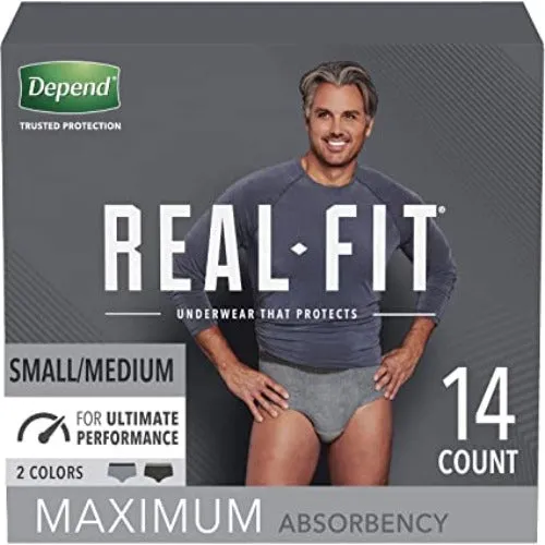 Depend Real-Fit Underwear for Men