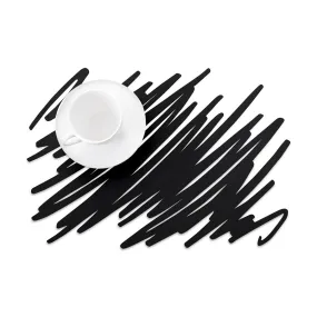 Doodle Placemat - Black Doodle