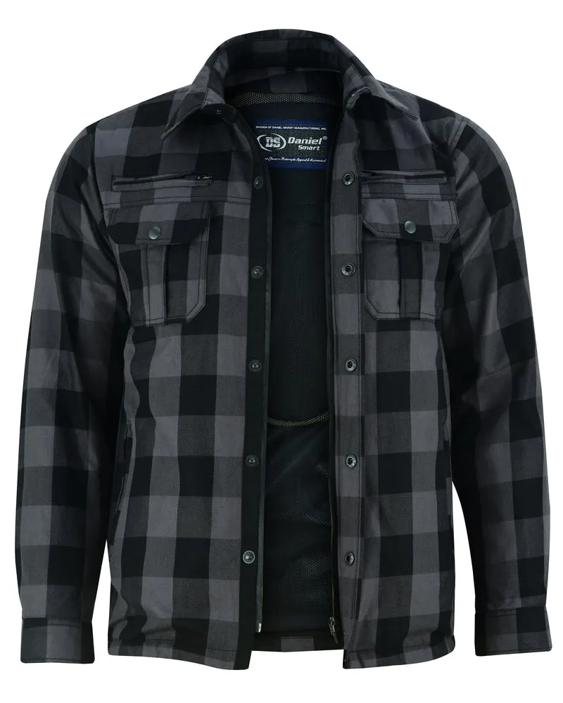 DS4670 Armored Flannel Shirt - Gray