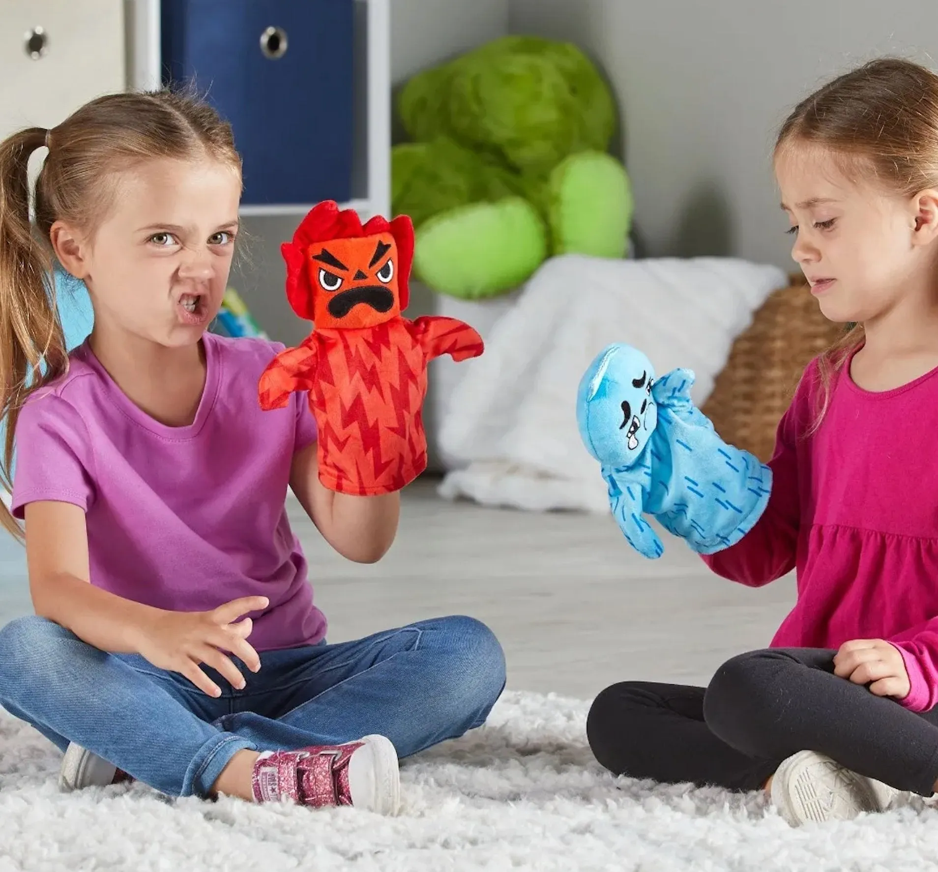 Emotions Sensory Hand Puppets