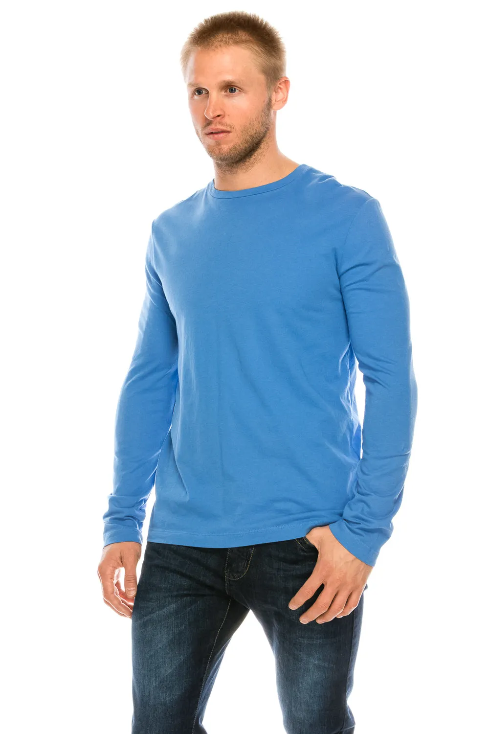 Essential Long Sleeve Crew Neck T-Shirt